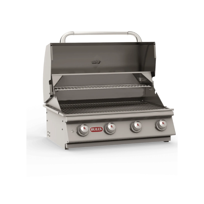 Bull outdoor grill on a white background