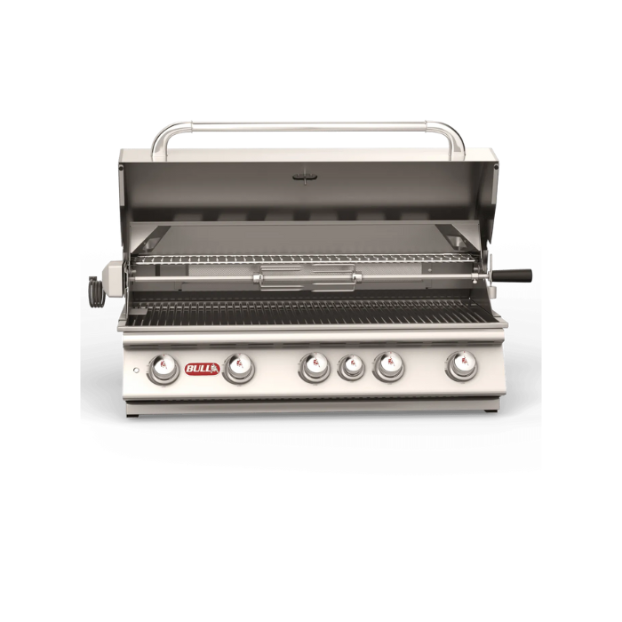 Bull outdoor grill on a white background