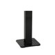Black stand on a white background