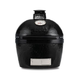 Black Primo grill on a white background